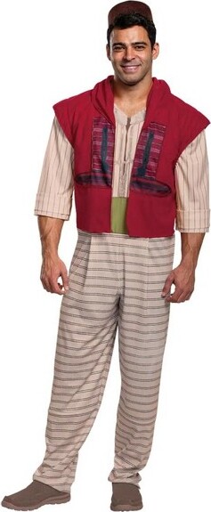 Disguise DisguiseMen'sAladdinDeluxeHalloweenCostume-SizeLarge-Red