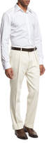 Thumbnail for your product : Tom Ford Double-Pleated Trousers, White