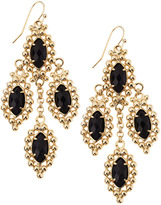 Thumbnail for your product : Kendra Scott Fiona Beaded-Set Chandelier Earrings, Blue Goldstone