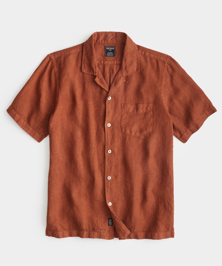 Linen Camp Shirt