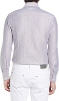 Thumbnail for your product : Corneliani Stripe Linen & Cotton Dress Shirt