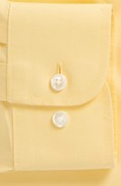 Thumbnail for your product : Nordstrom SmartcareTM Wrinkle Free Solid Pinpoint Cotton Trim Fit Dress Shirt