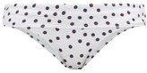 Thumbnail for your product : Heidi Klein Santa Margherita Ligure Polka-dot Bikini Briefs - White Print