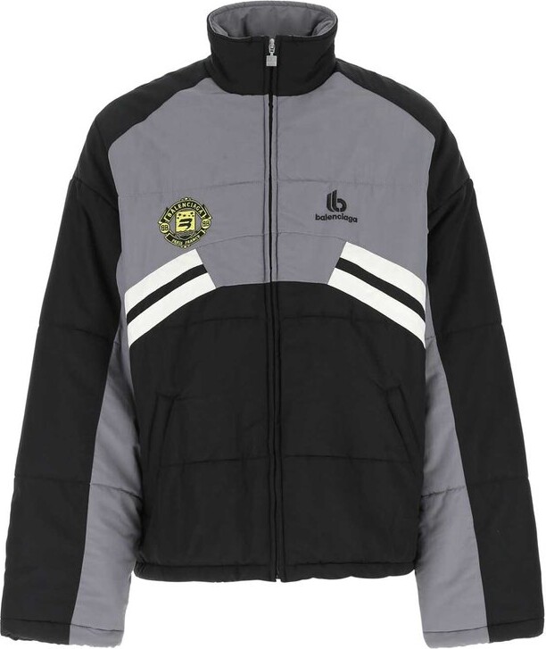 Balenciaga Panelled Zipped Field Jacket ShopStyle