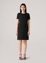 Thumbnail for your product : St. John Compact Boucle Knit Short Sleeve Dress