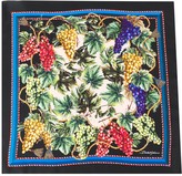 Thumbnail for your product : Dolce & Gabbana Vineyard Print Silk Scarf