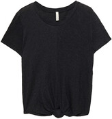 Thumbnail for your product : Lanston Knotted Melange Slub Jersey Top