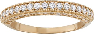 Designs by Gioelli Cubic Zirconia Wedding Ring in 10k Gold