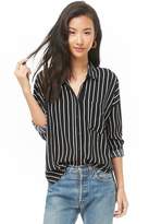 Thumbnail for your product : Forever 21 Striped Button-Front Shirt