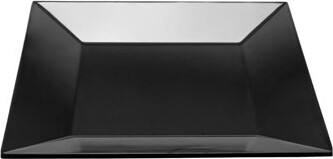 G.E.T. Melamine Break-Resistant Square Dinner Plates, 10"