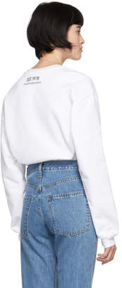 Calvin Klein Jeans Est. 1978 White Est. 1978 Patch Sweatshirt
