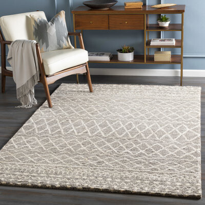 Union Rustic Himrod Hand-Knotted Wool Area Rug