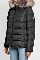 Thumbnail for your product : Moncler Chitalpa Quilted Down Parka with Fur-Trimmed Hood