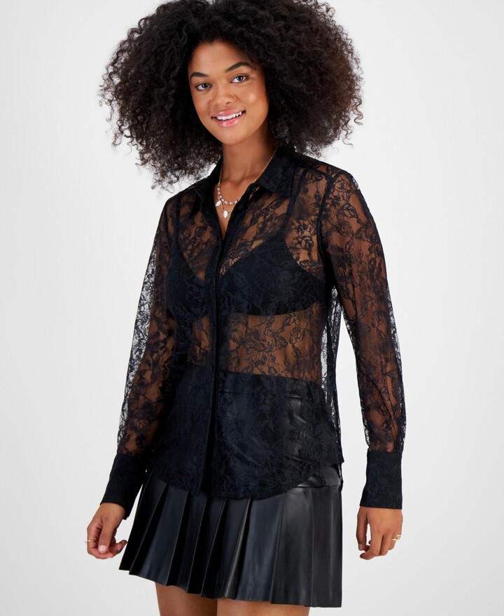 Lace Long Sleeve Tops For Women
