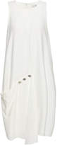 Thumbnail for your product : Tibi Button-detailed Twill Mini Dress