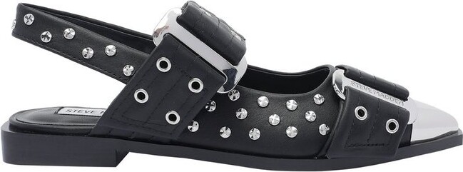 Steve Madden Grand Ave Studded Flat Shoes