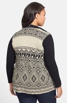 Thumbnail for your product : Lucky Brand Double Knit Cotton Cardigan (Plus Size)