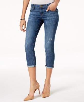 KUT from the Kloth Petite Maggie Cropped Jeans