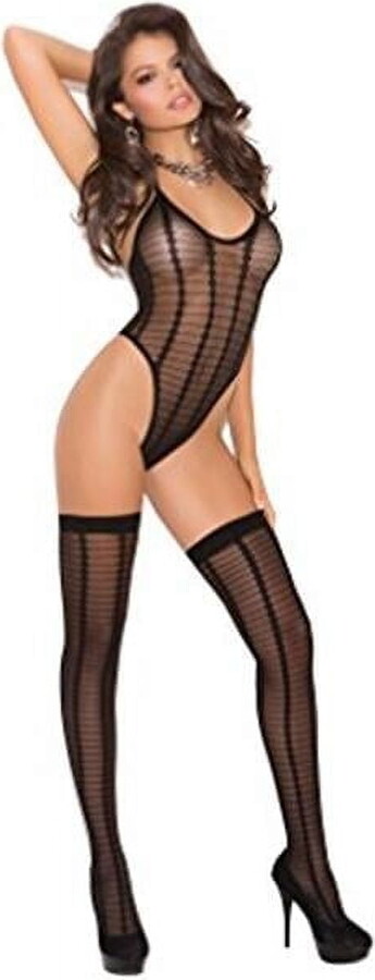 Music Legs Women’s Vine with me Teddy 2709-VL+BLACK
