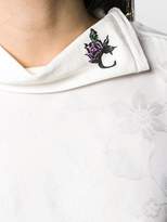 Thumbnail for your product : Chloé funnel neck floral-print sweater
