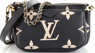 Louis Vuitton Monogram Bicolor Empreinte Multi Pochette Accessories