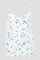 Thumbnail for your product : Equipment Layla printed washed-silk camisole