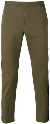 Palm Angels striped sides tapered trousers