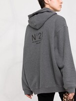 Thumbnail for your product : No.21 Oversized Logo Print Hoodie