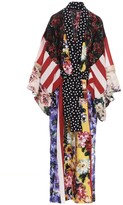 Thumbnail for your product : Dolce & Gabbana Patchwork Long Robe