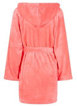 New Look Teens Pink Hooded Dressing Gown