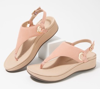 peach color sandals
