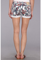 Thumbnail for your product : True Religion Cassie Low-Rise Rolled Short in White Monarch