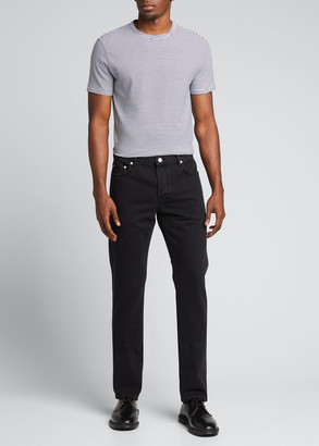 dark washed jeans men