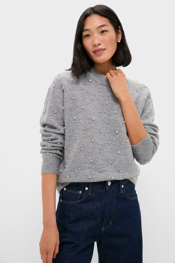 Pistola Denim Charcoal Diamonte Aura Sweater