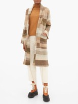 Thumbnail for your product : The Elder Statesman Belted Long-line Striped-cashmere Cardigan - Multi
