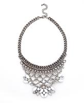 Thumbnail for your product : Diamanté Lattice Jewel Necklace