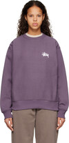 Thumbnail for your product : Stussy Purple Basic Sweatshirt