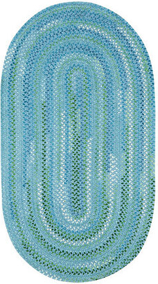 CAPEL INC. Capel Waterway Reversible Braided Oval Rug