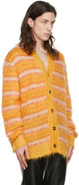 Thumbnail for your product : Marni Yellow Mohair Cardigan