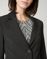Thumbnail for your product : Le Château Stretch Viscose Blend Notch Collar Blazer