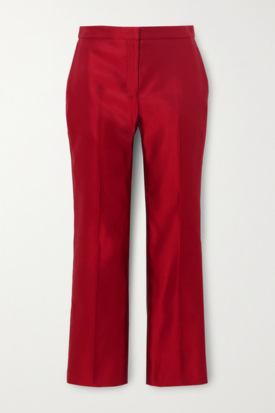 macy's red pantsuit