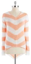Thumbnail for your product : RD Style Striped Loose Knit Sweater