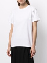 Thumbnail for your product : Y's credit card-print T-shirt
