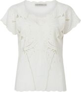 Thumbnail for your product : Sugarhill Boutique Butterfly Embroidered Top