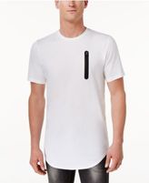 Thumbnail for your product : INC International Concepts Men's Long Length Contrast Zipper T-Shirt, Created for Macy's