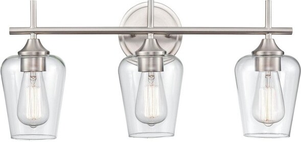 Millennium Lighting MillenniumLightingAshford3-LightVanityinBrushedNickel