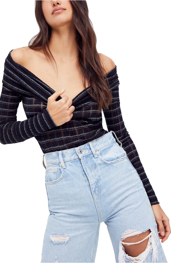 Free People Black Women's Tops | Shop the world's largest 