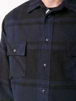 Thumbnail for your product : Off-White checked arrow print shirt