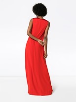 Thumbnail for your product : Givenchy Contrast panel maxi dress