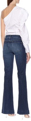 J Brand Lovestory low-rise flared jeans